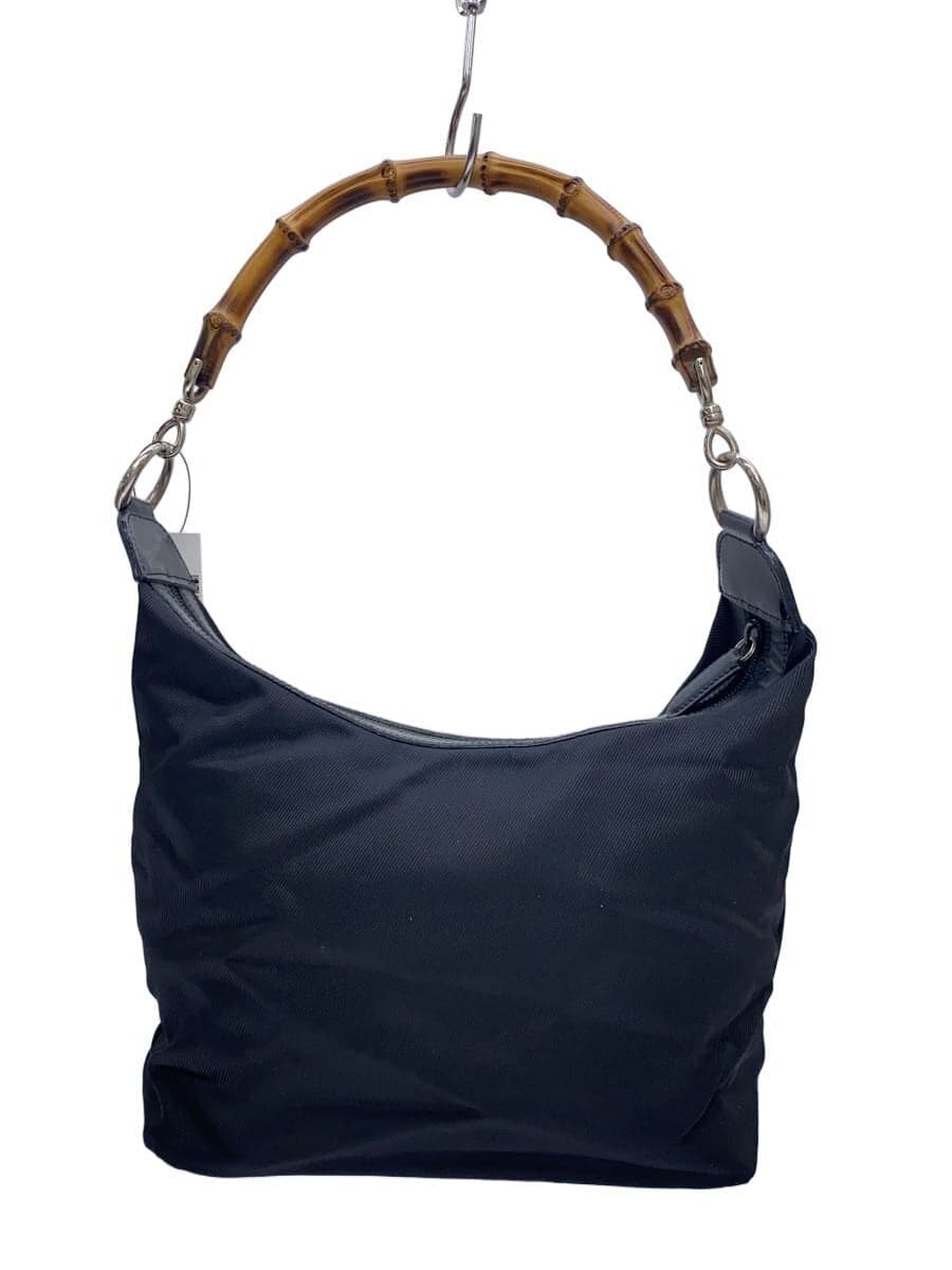 GUCCI Bamboo Handle Handbag BLK 000.2214.0531 ※With Wear
