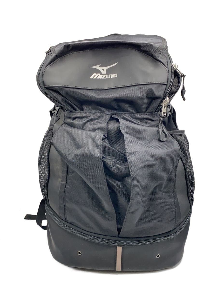 MIZUNO Backpack Nylon BLK C3JDB901