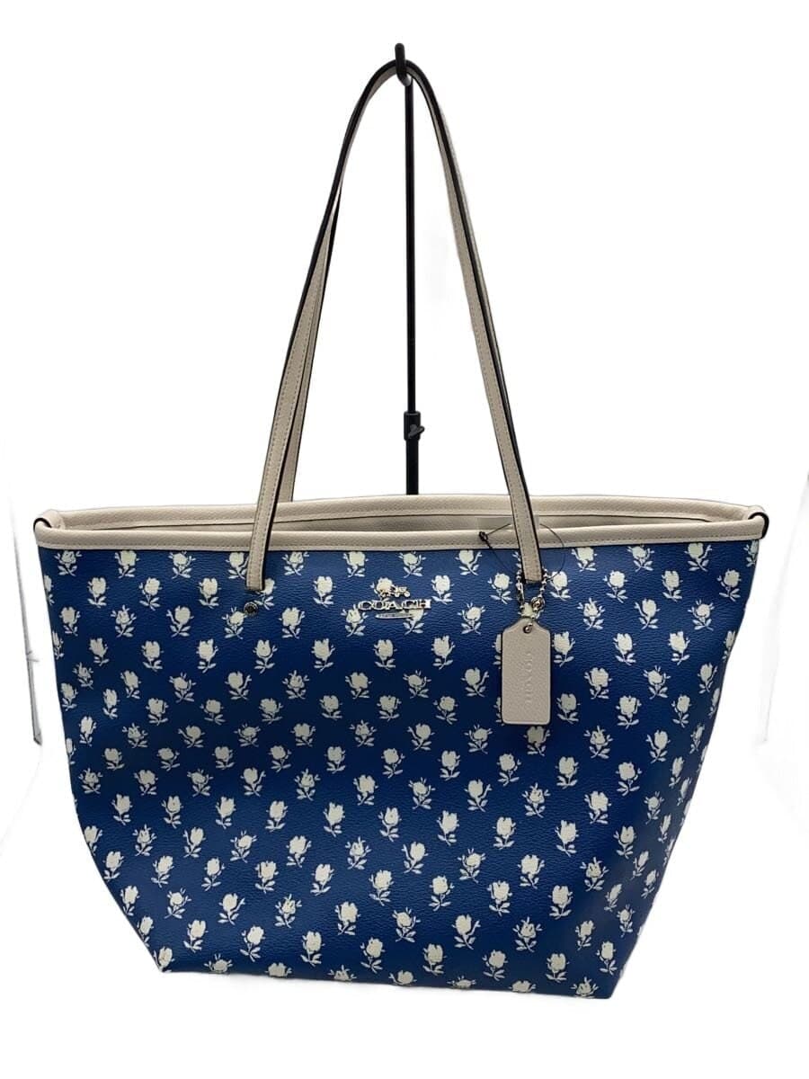 COACH Bag BLU All Over Pattern