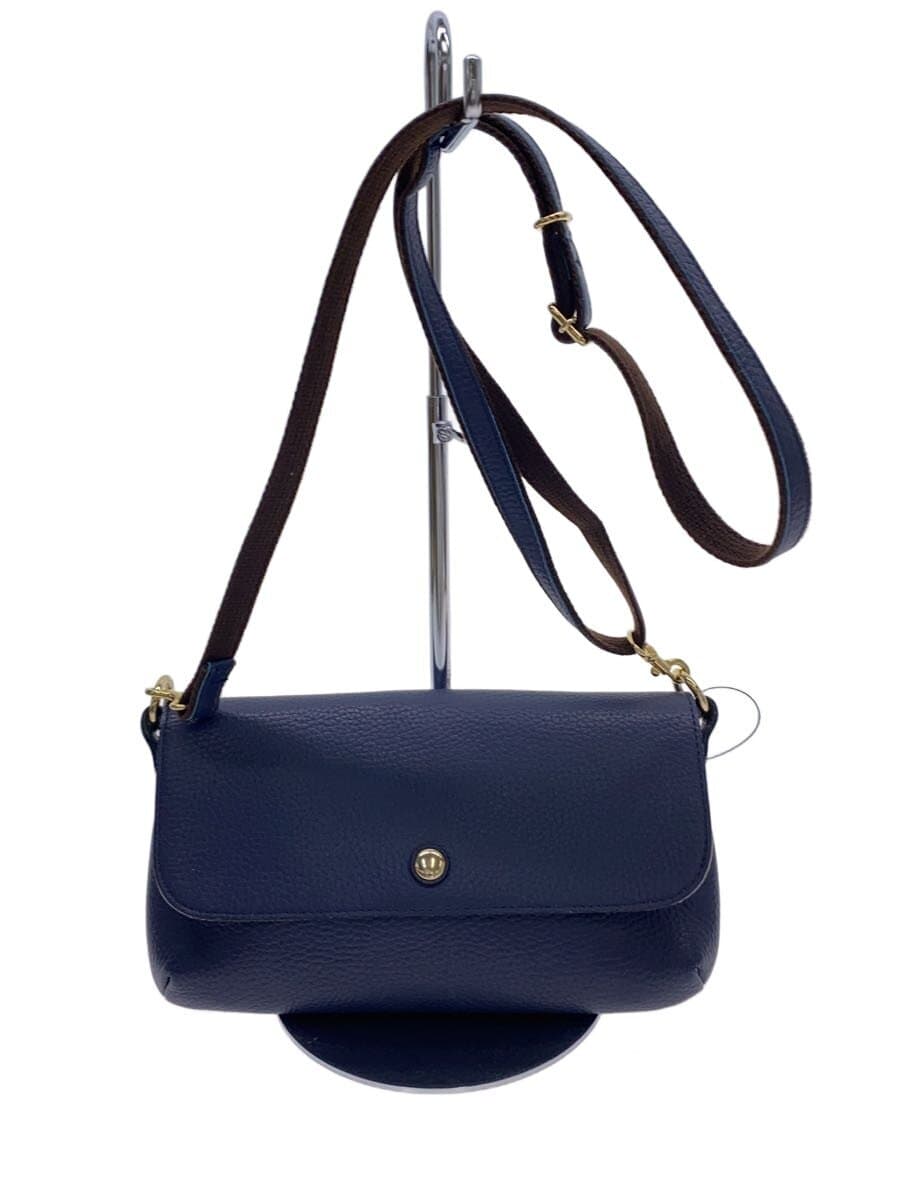 Other Brand La Deesse crescend Shoulder Bag Leather BLU