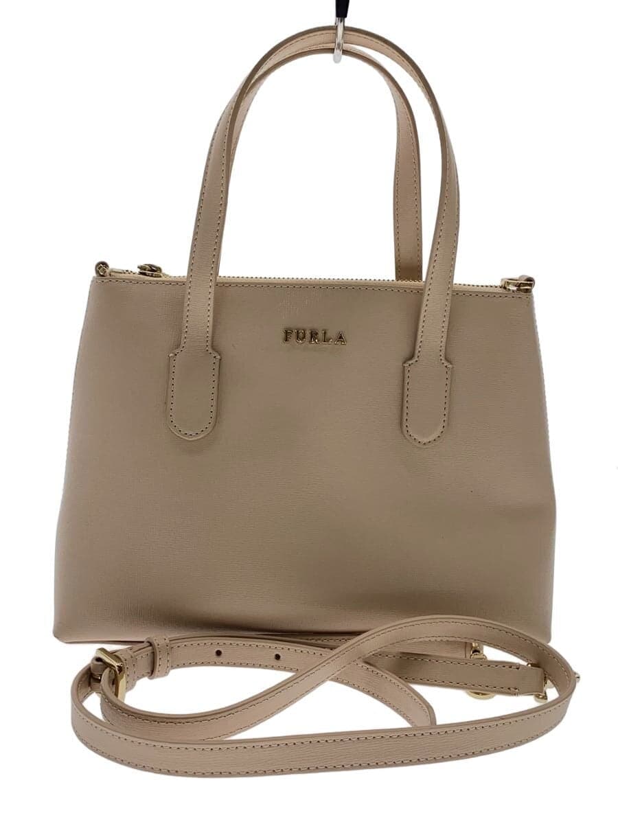 FURLA Handbag 2-Way BEG