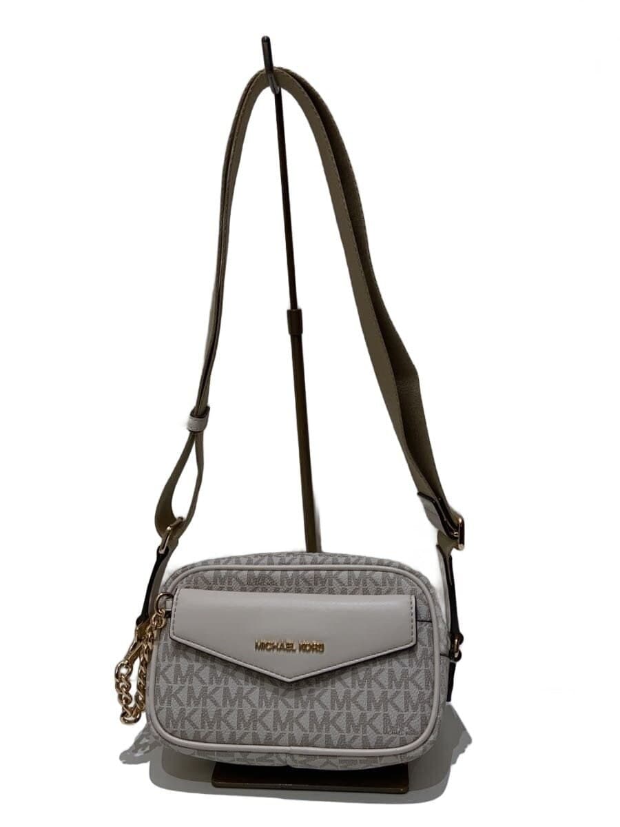 MICHAEL KORS Shoulder Bag WHT All Over Pattern 35S4G5MC1B
