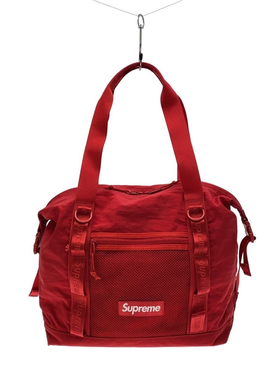 Supremezip tote bag 20aw Tote Bag RED