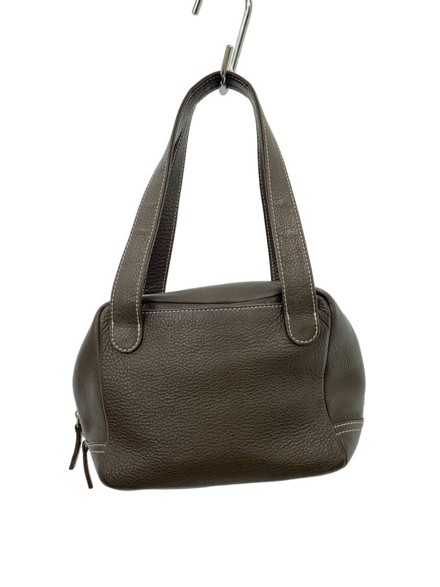 HAMANO Handbag Leather BRW