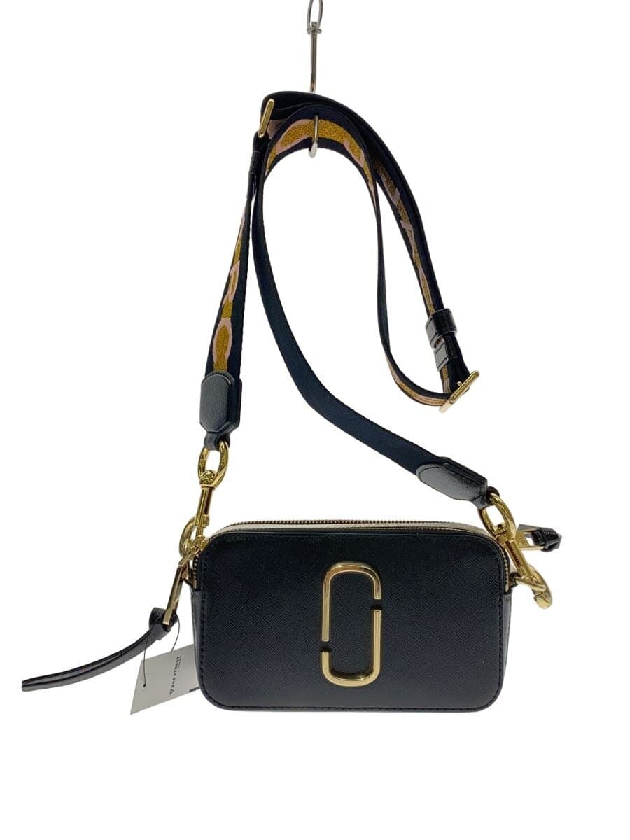 THE MARC JACOBS Shoulder Bag Leather Black