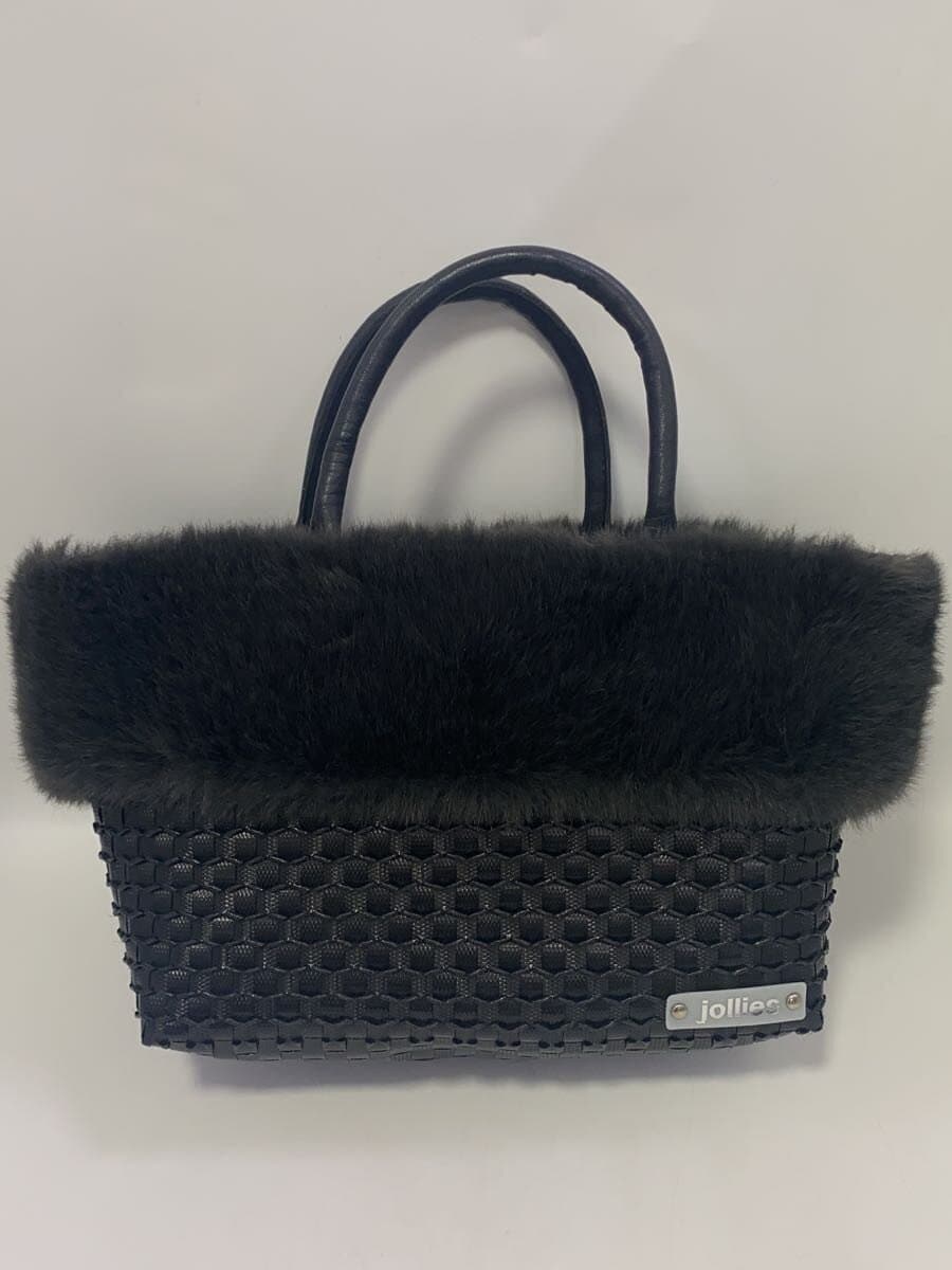 jollies Basket Bag BLK
