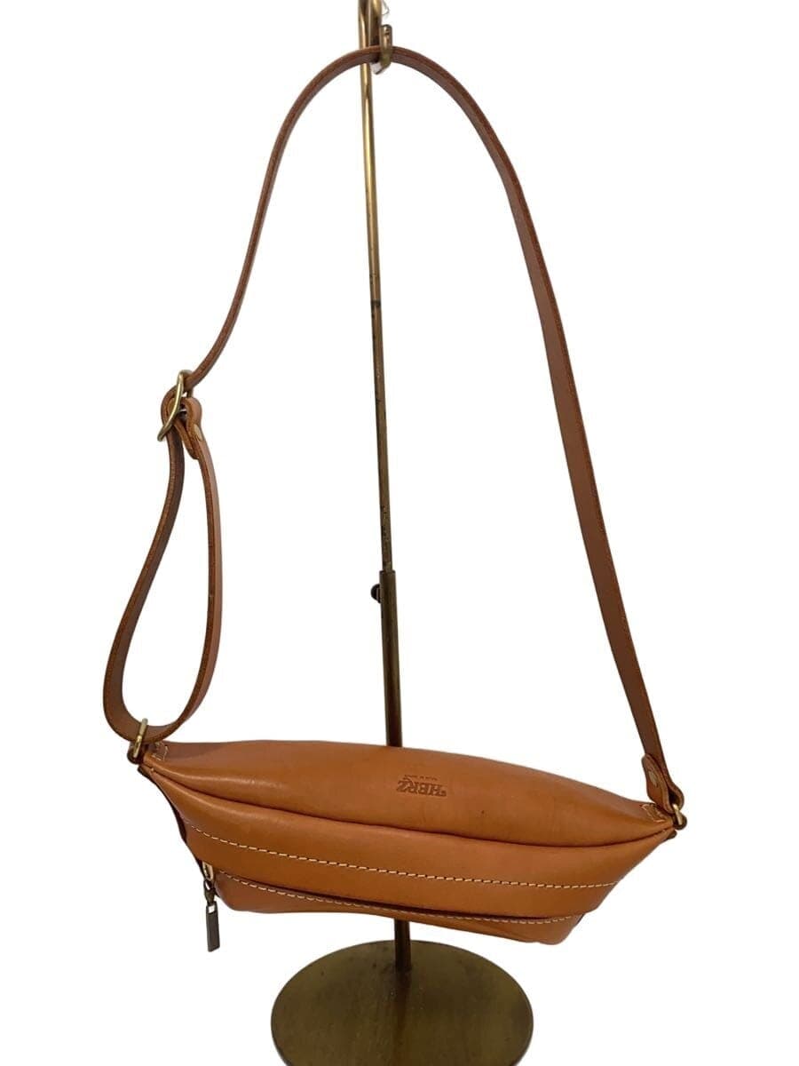 HERZ shoulder bag leather ORN solid color