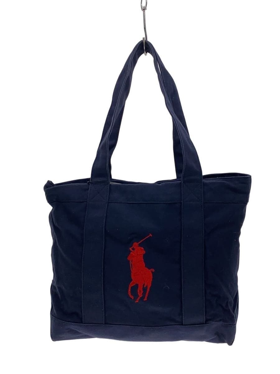 POLO RALPH LAUREN tote bag -- NVY