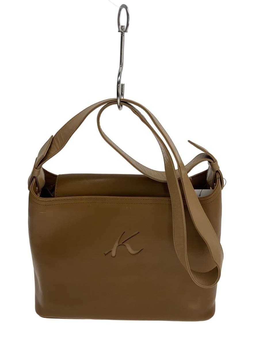 Kitamura Shoulder Bag Leather BEG