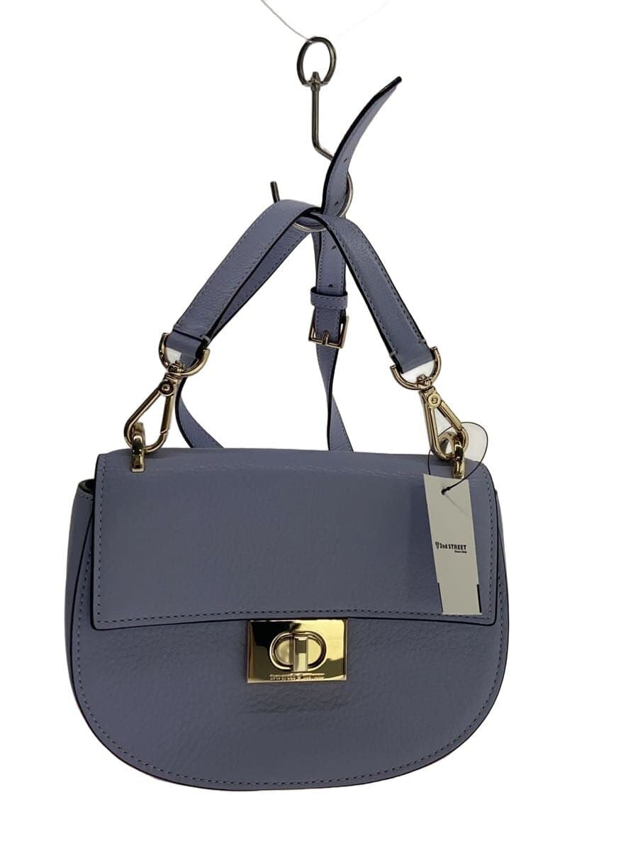 kate spade new york Shoulder Bag Leather BLU Solid