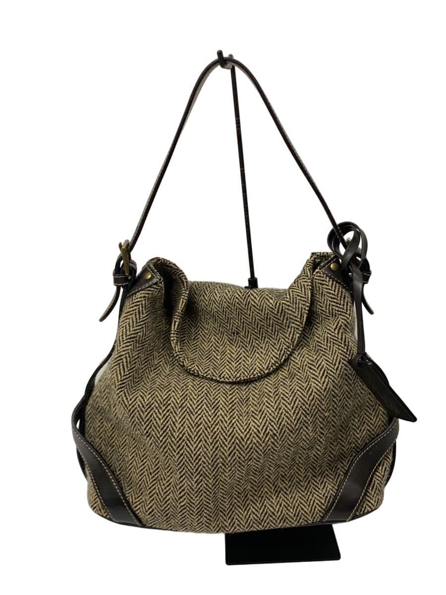 RALPH LAUREN shoulder bag tweed BRW