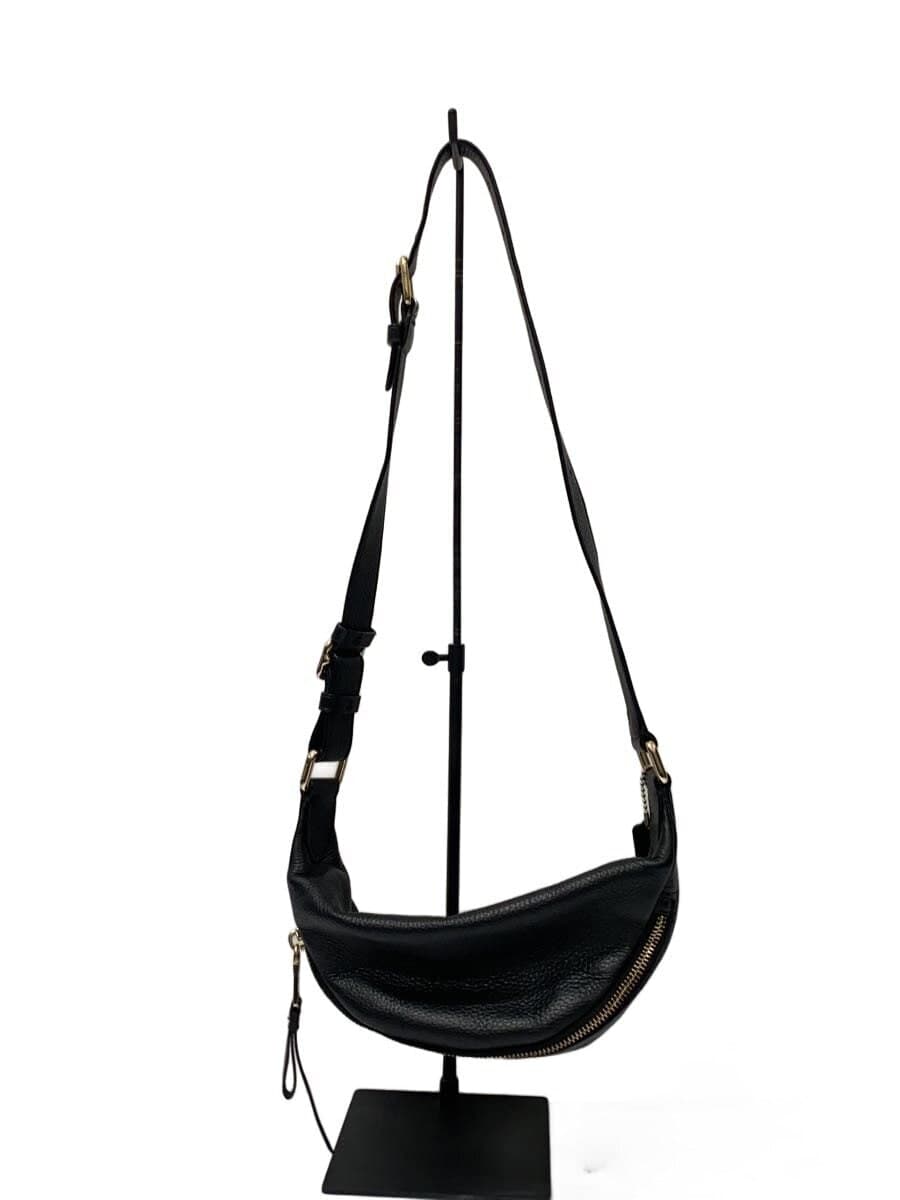 COACH Shoulder Bag Leather BLK H1980-F48738