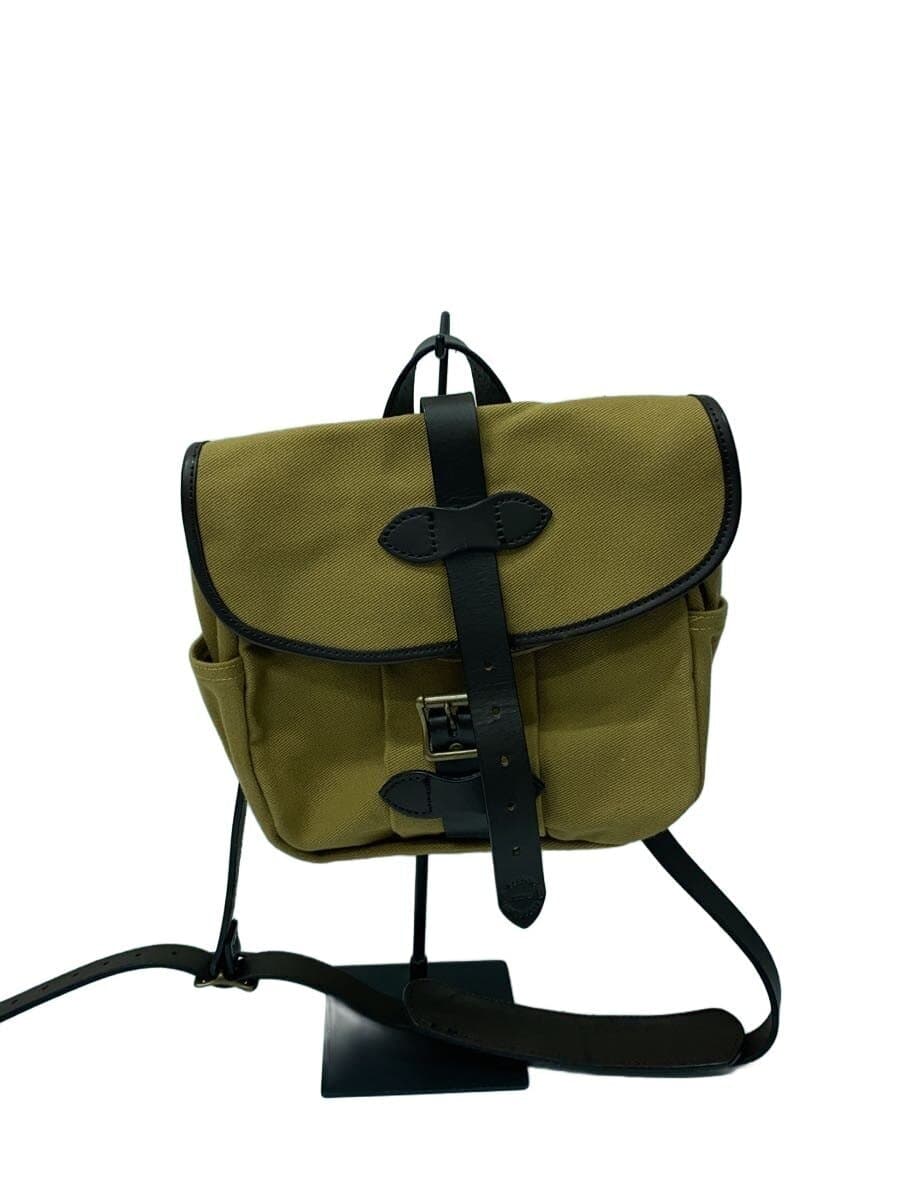 FILSON Shoulder Bag Canvas CML Solid Color