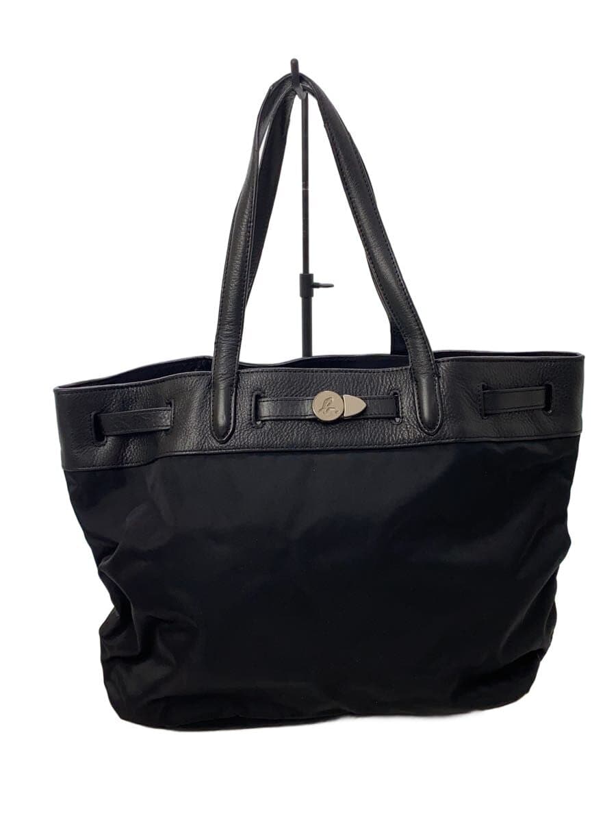 agnes b VOYAGE tote bag nylon BLK plain