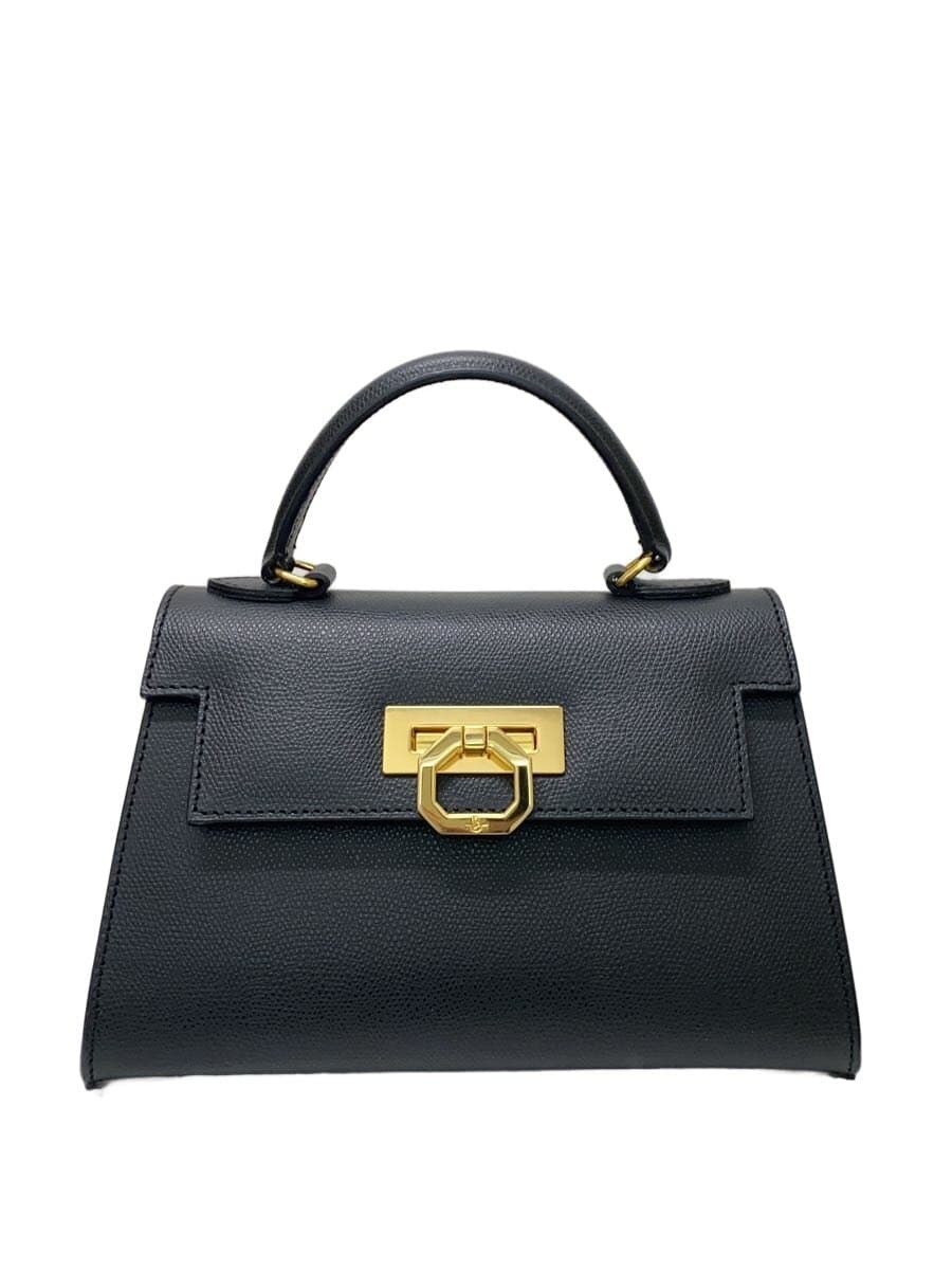 CARBOTTI Handbag Leather BLK
