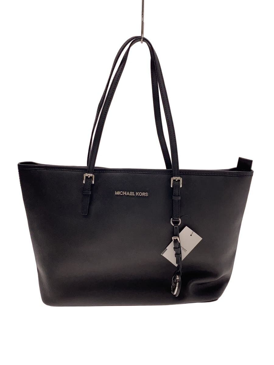 MICHAEL KORS tote bag leather BLK 30S4STVT2L