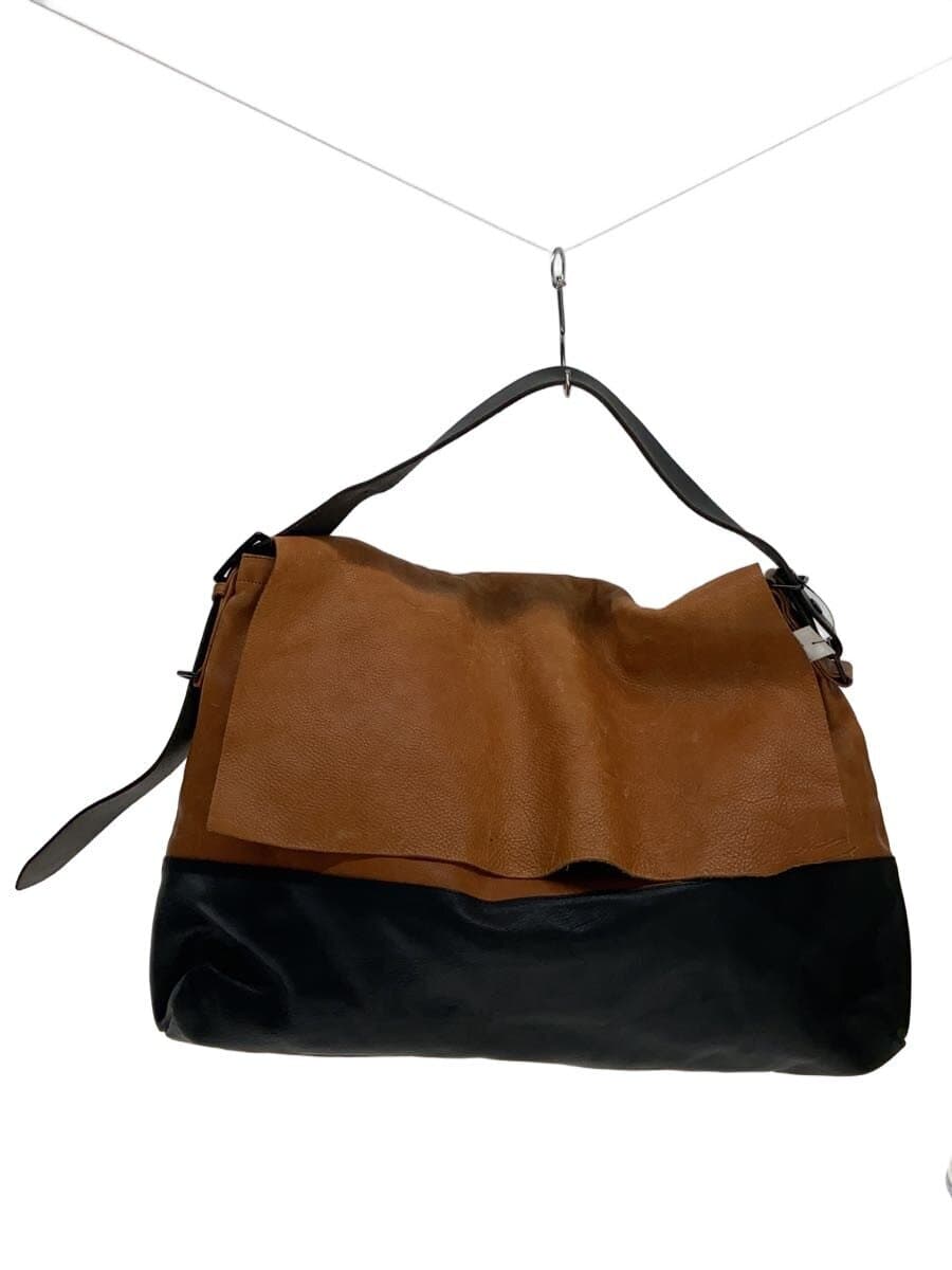 SUNSEA Shoulder Bag Leather BRW