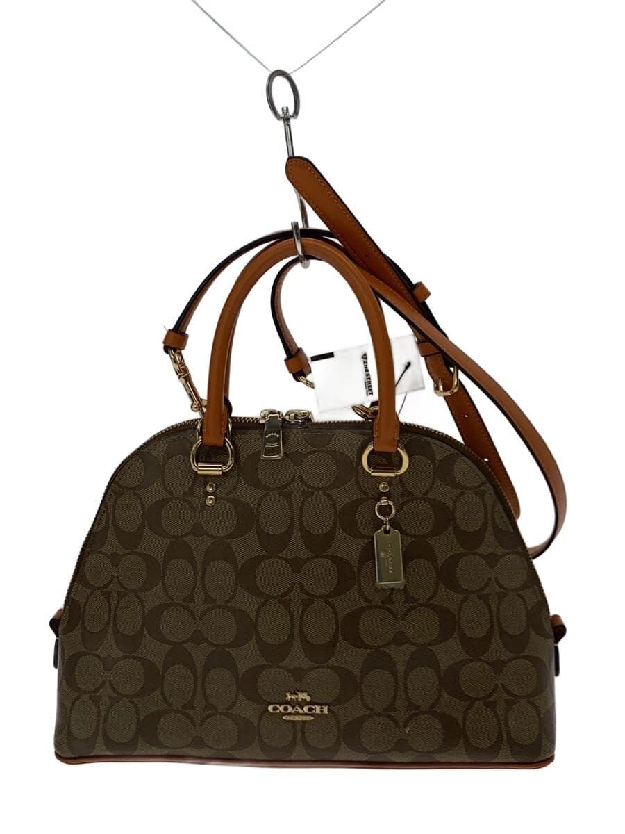 COACH Handbag PVC CML All Over Pattern 2558 Signature 2-Way