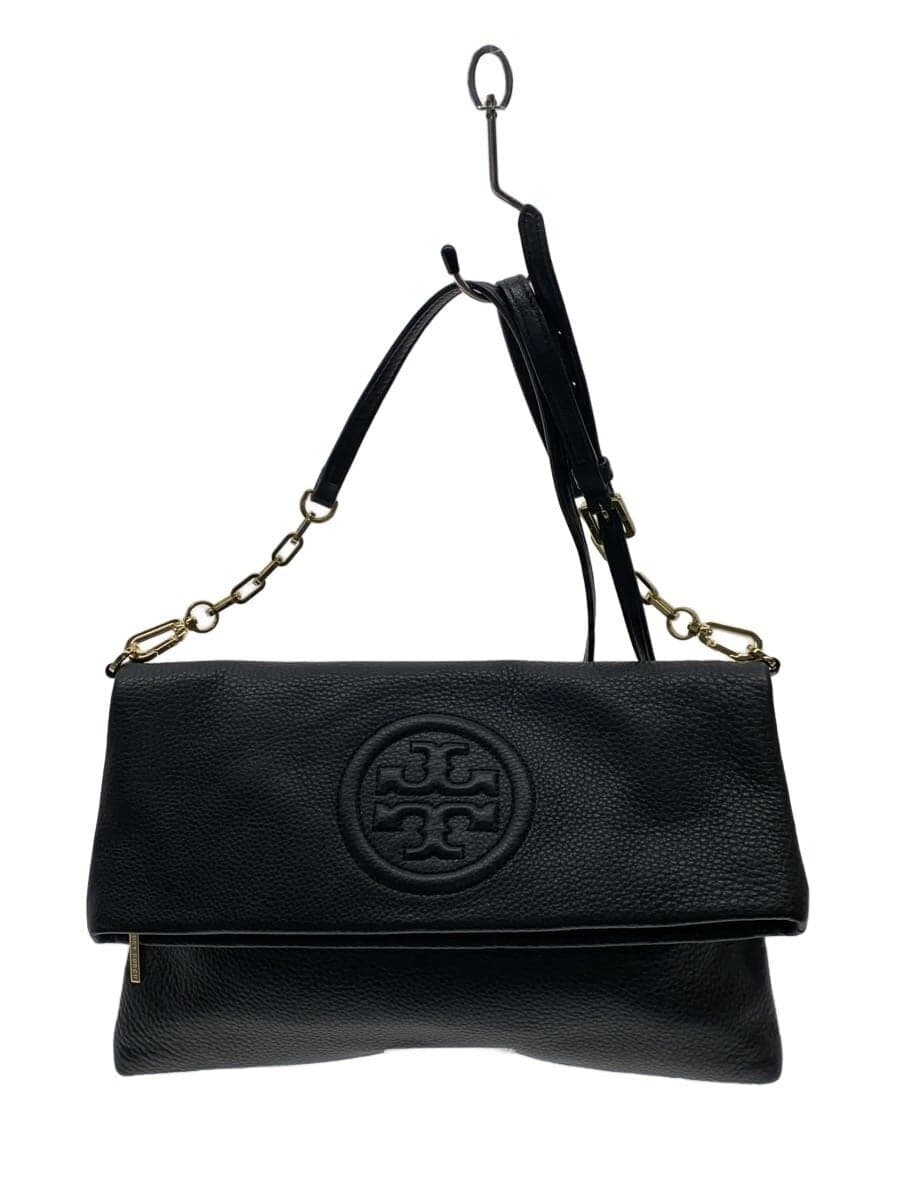 TORY BURCH Shoulder Bag Leather BLK