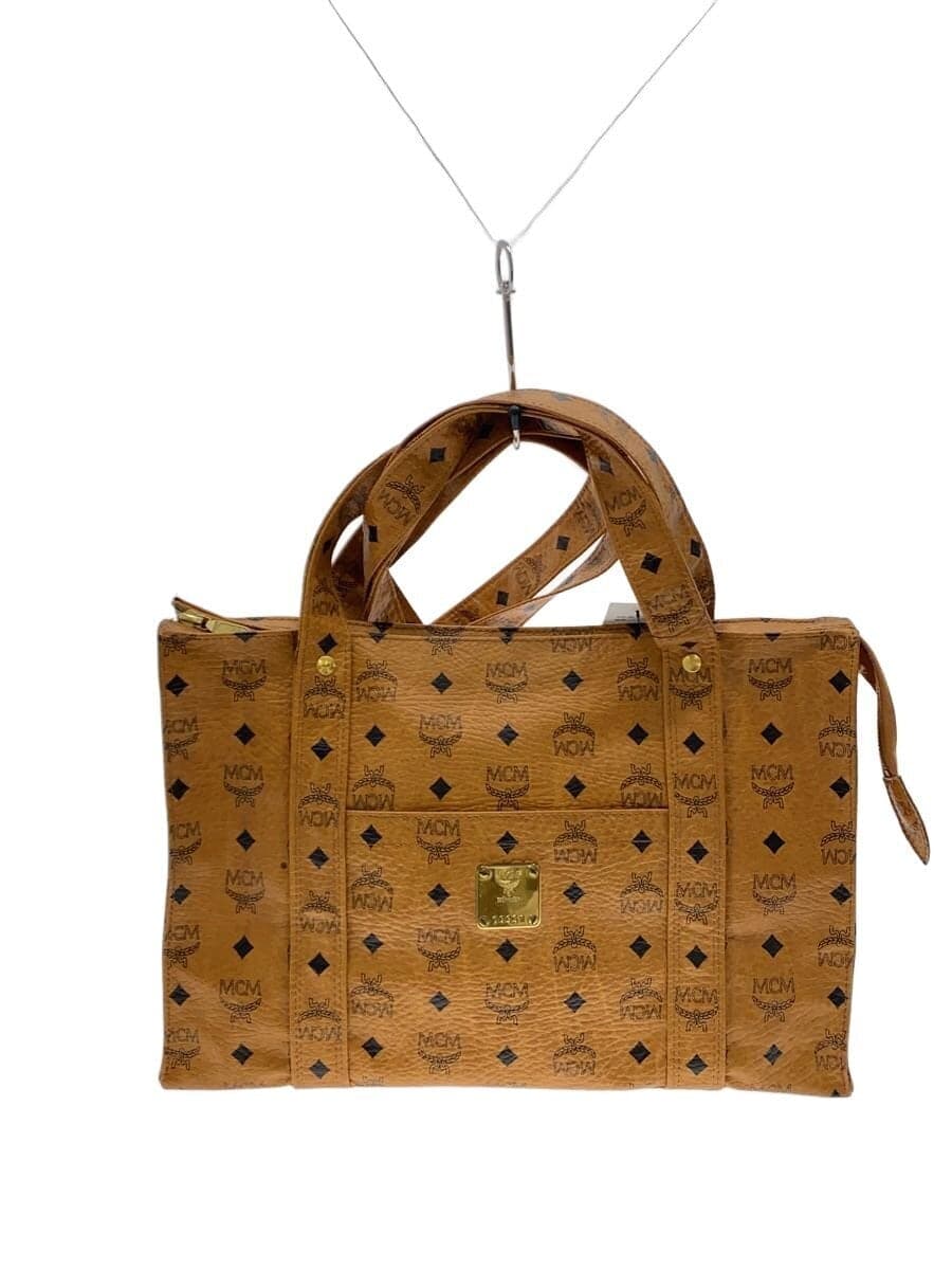 MCM tote bag leather CML all-over pattern