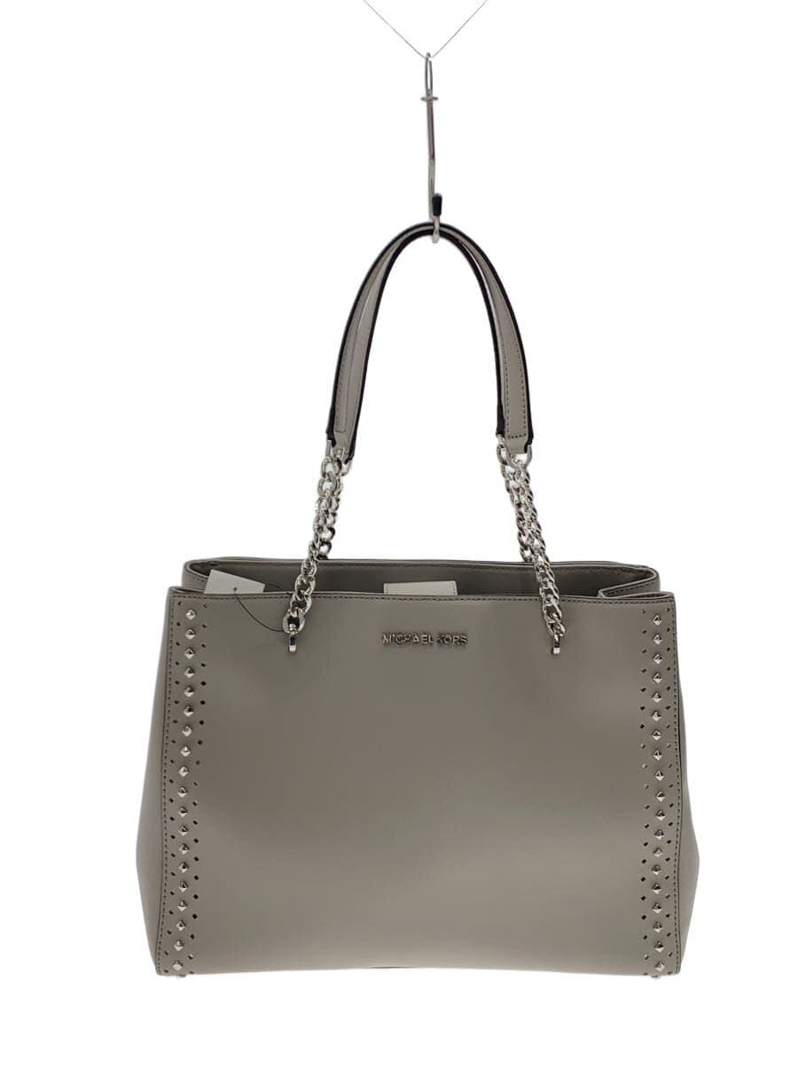 MICHAEL KORS tote bag leather GRY 35h7se0t3l