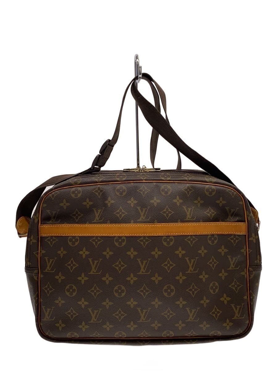 LOUIS VUITTON Reporter GM_Monogram Canvas PVC BRW