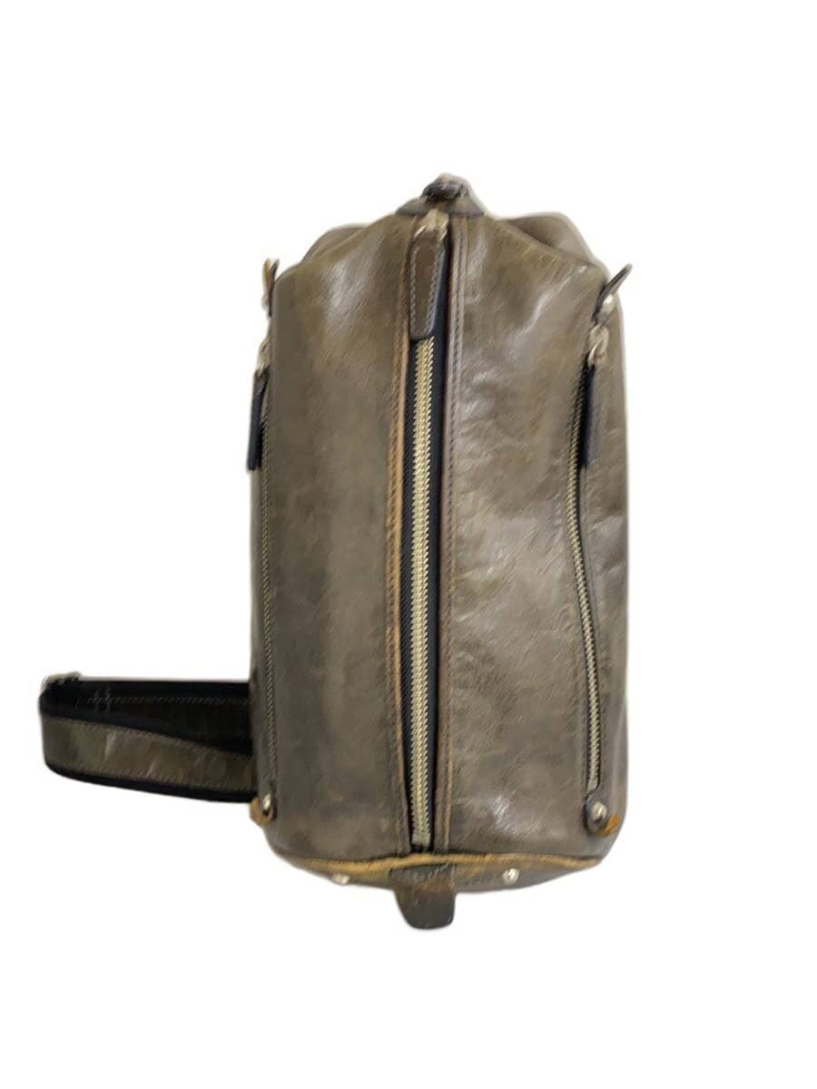 Kiefer neu Shoulder Bag Leather BRW Solid