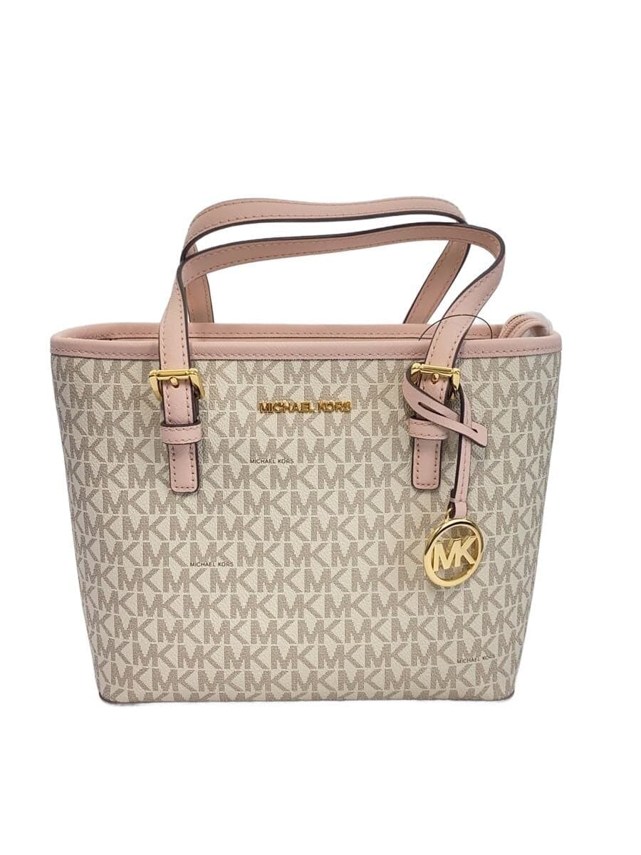 MICHAEL KORS Shoulder Bag WHT All Over Pattern 35T9GTVT0B