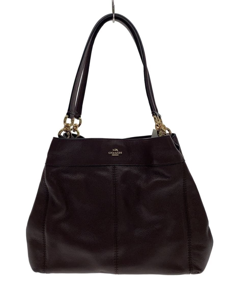 COACH Shoulder Bag Leather BRD F57545