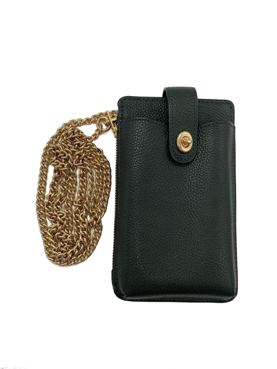 COACH Fawn Bag Leather GRN Solid 93979