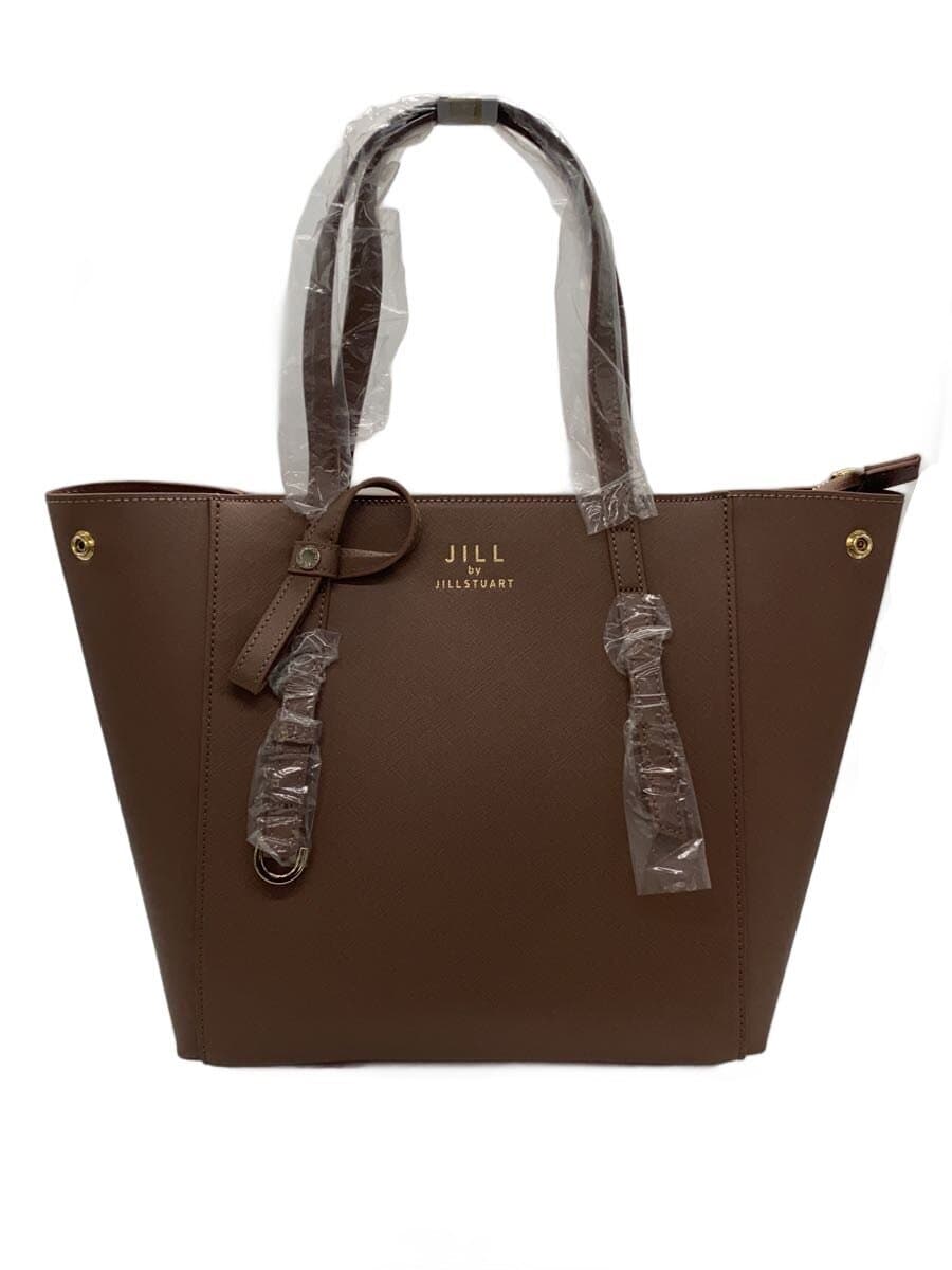 JILL by JILLSTUART Handbag Leather BEG Solid 125-0181203
