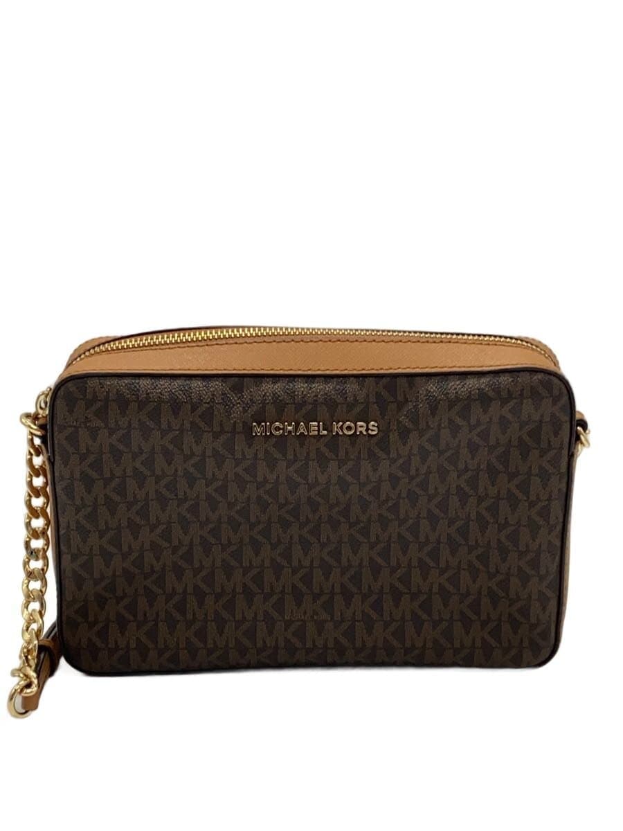 MICHAEL KORS Shoulder Bag BRW All Over Pattern 35F8GTTC3B