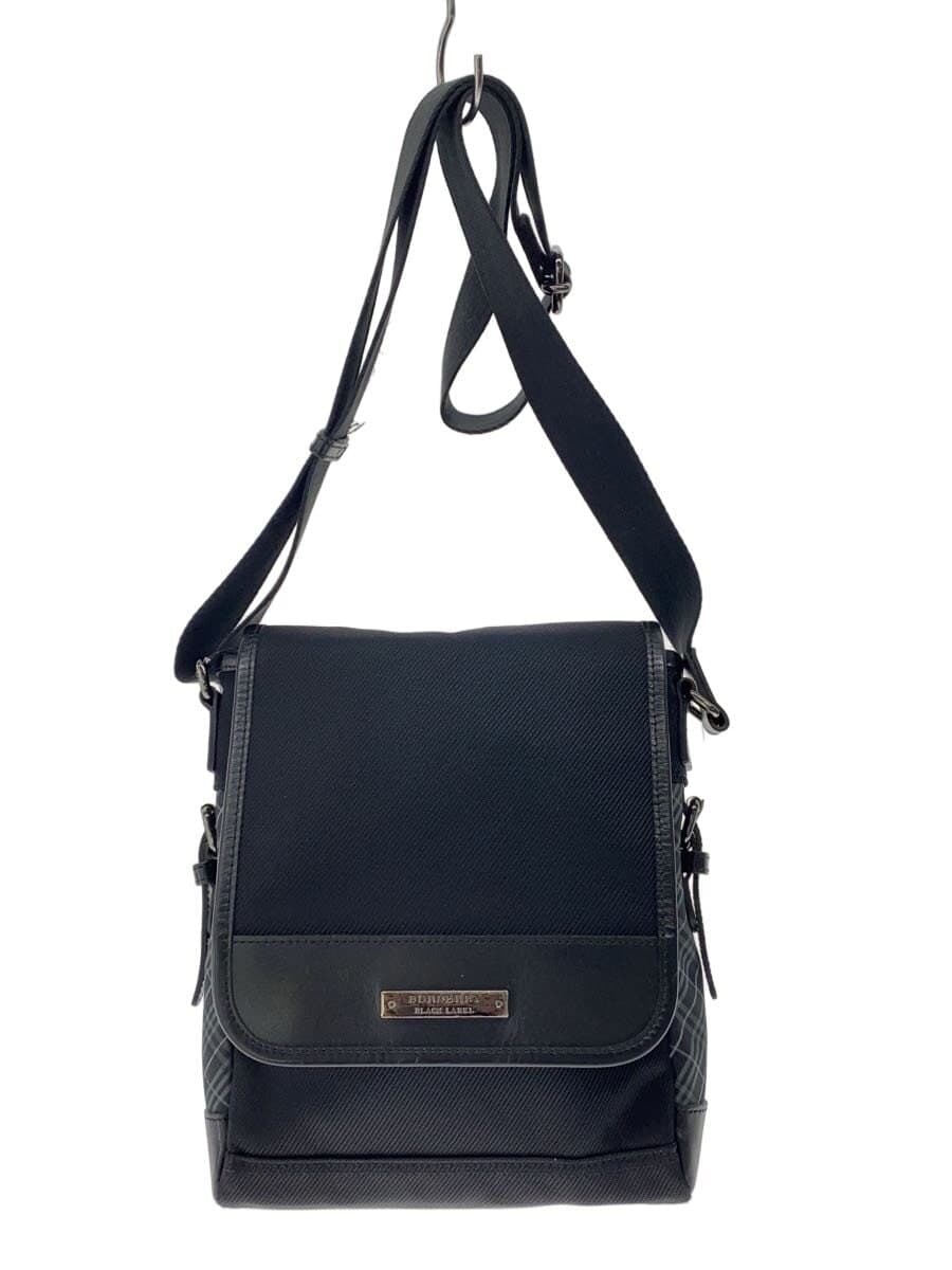 BURBERRY BLACK LABEL Shoulder Bag Black