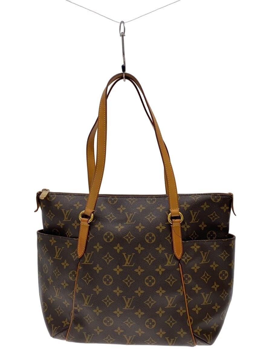 LOUIS VUITTON 1) Totally MM Monogram Canvas PVC BRW M56689