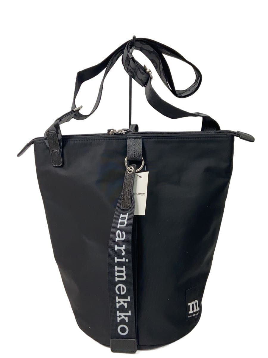 marimekko Shoulder Bag Marimekko Black Black Bucket Type BLK