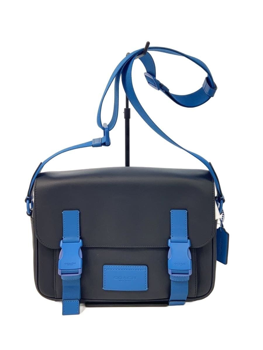 COACH shoulder bag Coach Navy Dark Blue Leather NVY C5300