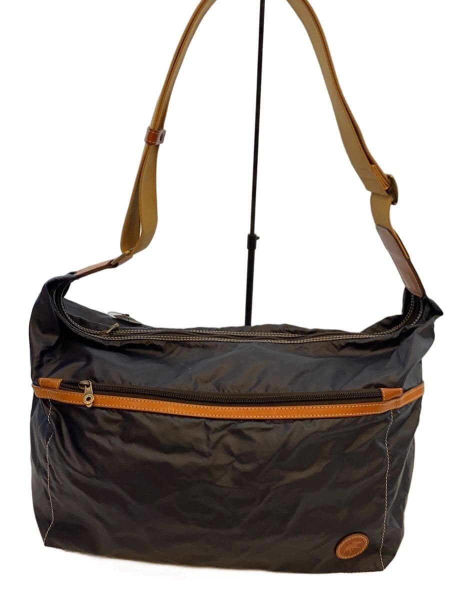 HUNTING WORLD Messenger Bag Nylon NVY 071704 Damage