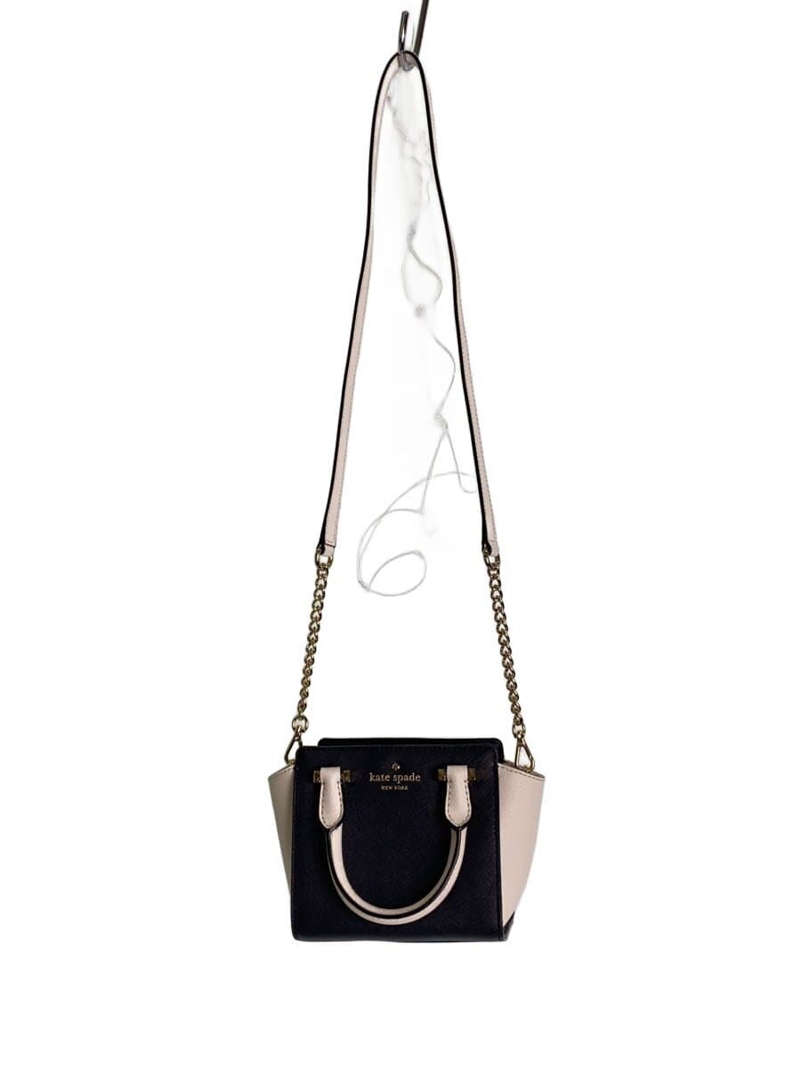 kate spade new york Shoulder Bag Leather BLK Solid PXRU6410