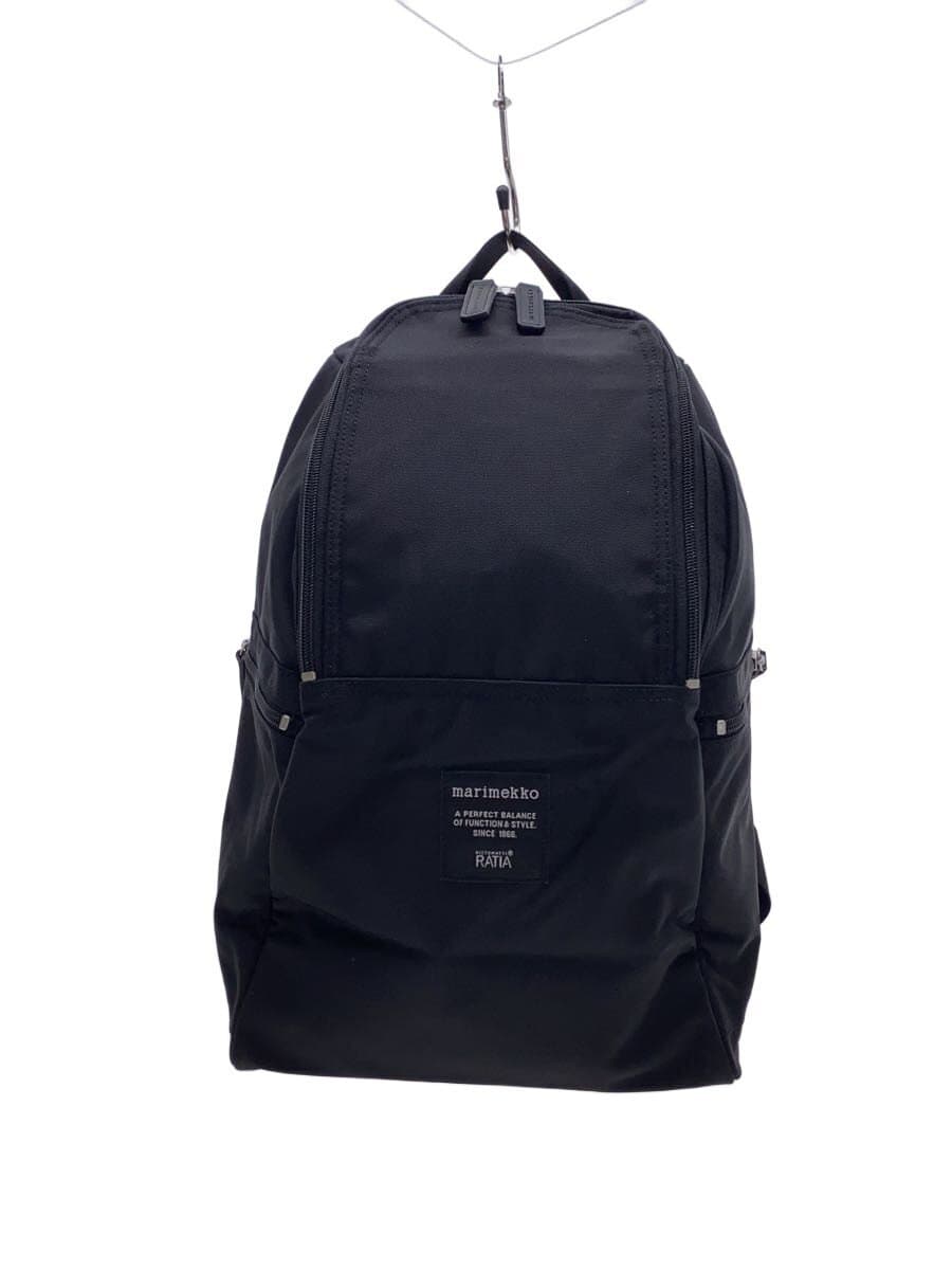 marimekkoMETRO Backpack Nylon BLK Solid