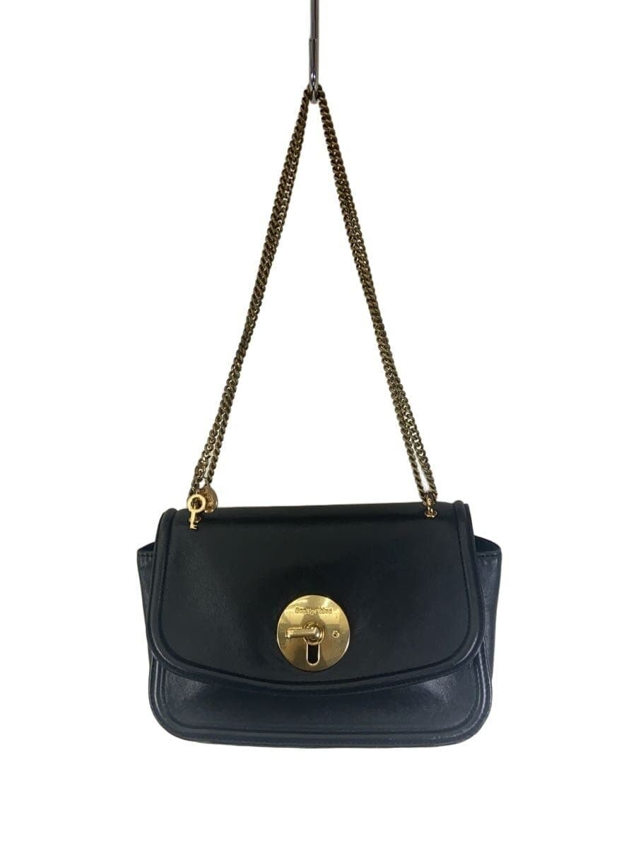 SEE BY CHLOE Shoulder Bag Leather BLK