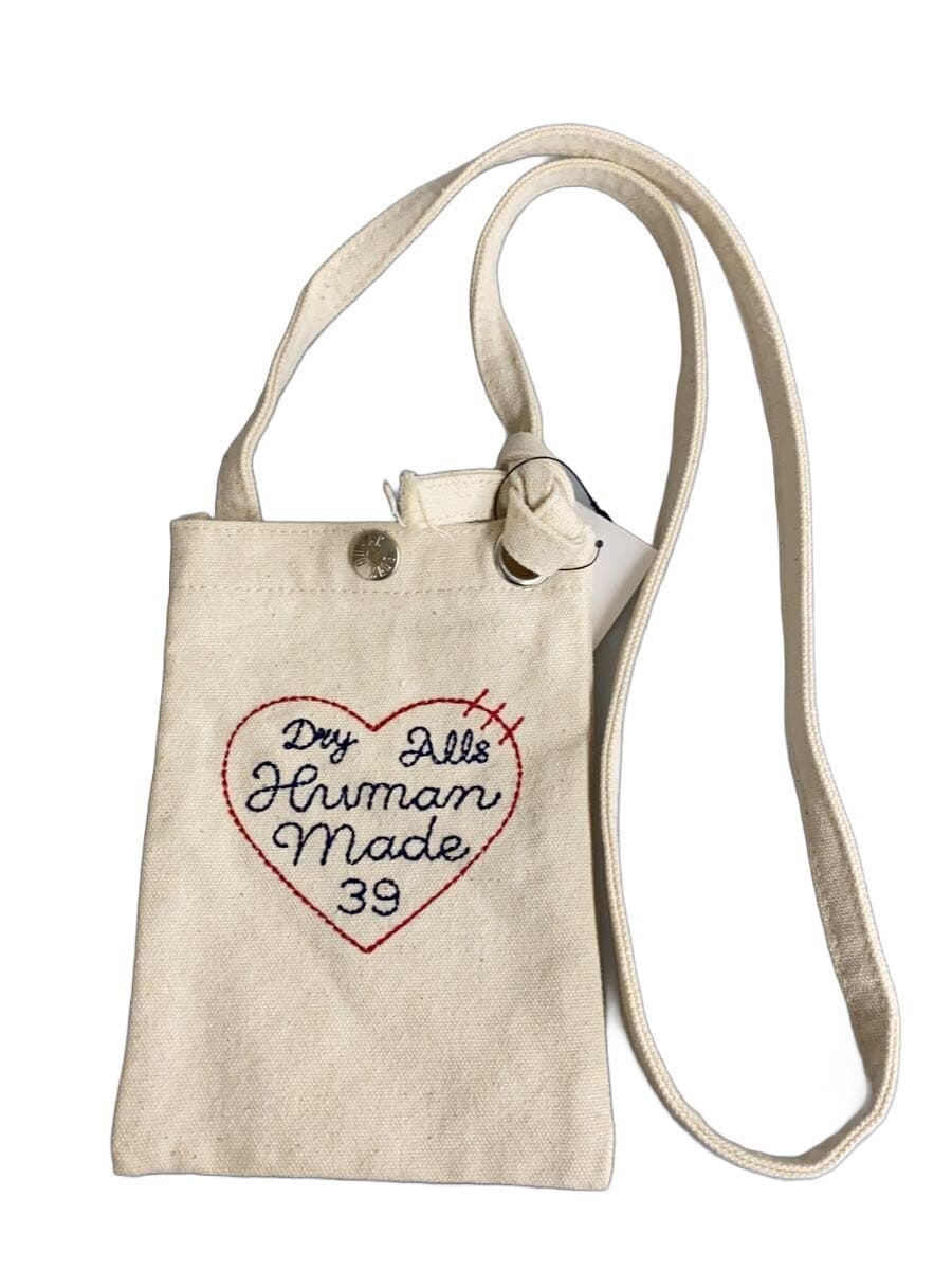 HUMAN WOMAN Shoulder Bag Canvas CRM