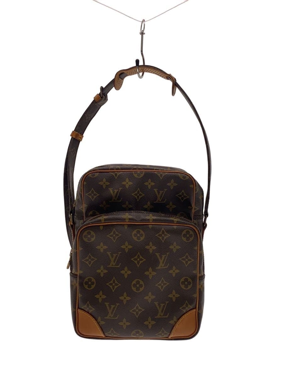LOUIS VUITTON Shoulder Bag Leather BRW All Over Pattern M45234