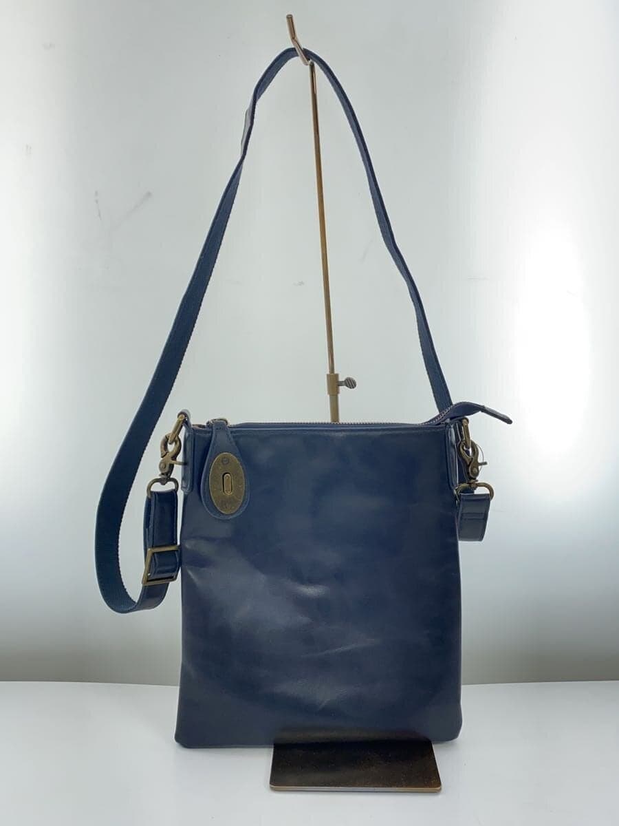 KIMURA Shoulder Bag Leather NVY