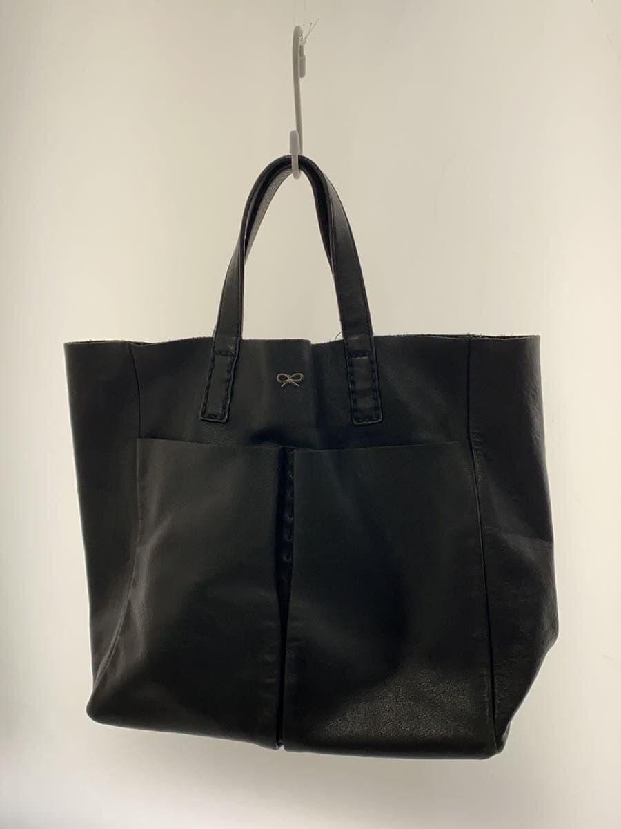 ANYA HINDMARCH Tote Bag Leather BLK