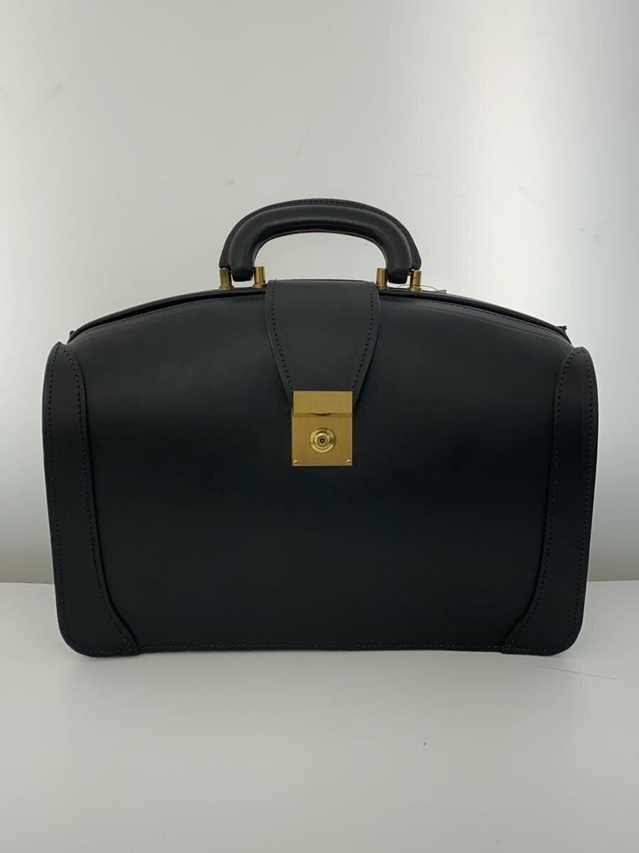 Other brand DOLPHIN Boston bag Leather BLK dolphin D.A.FREND Dulles bag