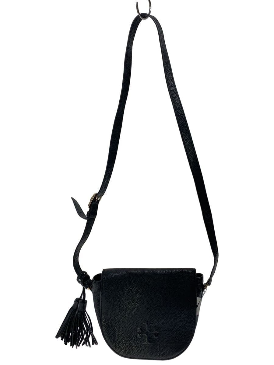 TORY BURCH Shoulder Bag Leather BLK