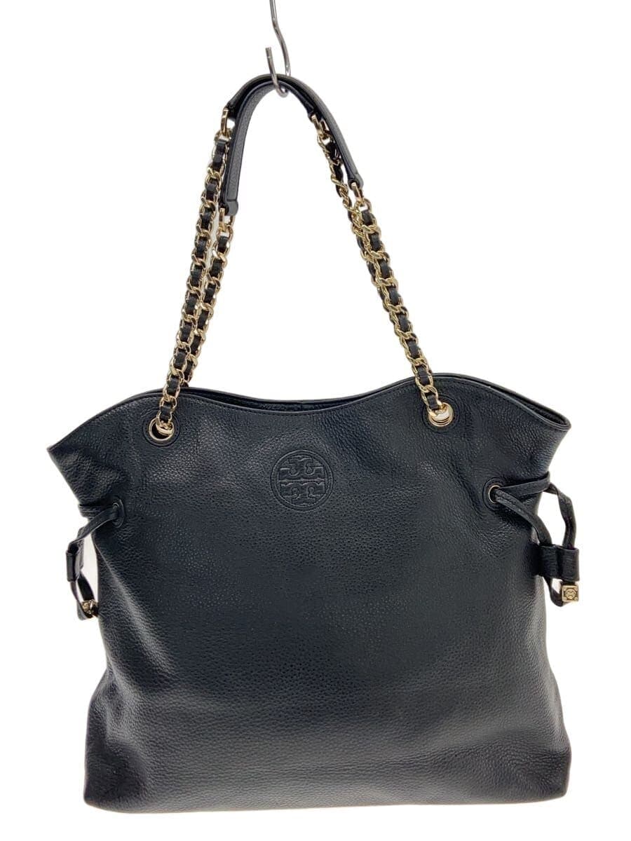 TORY BURCH Shoulder Bag Leather BLK
