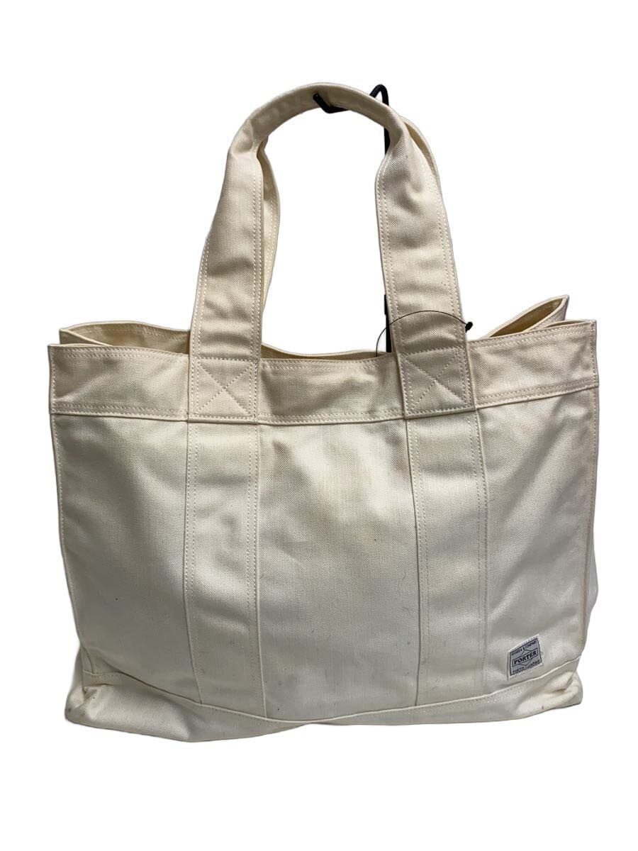 PORTER tote bag -- WHT
