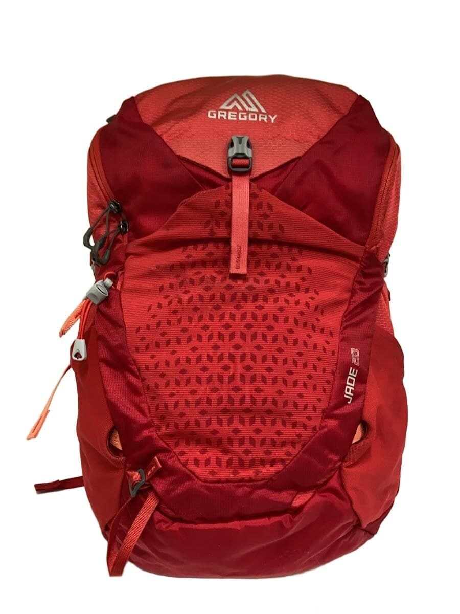 GREGORY backpack -- RED plain JADE28