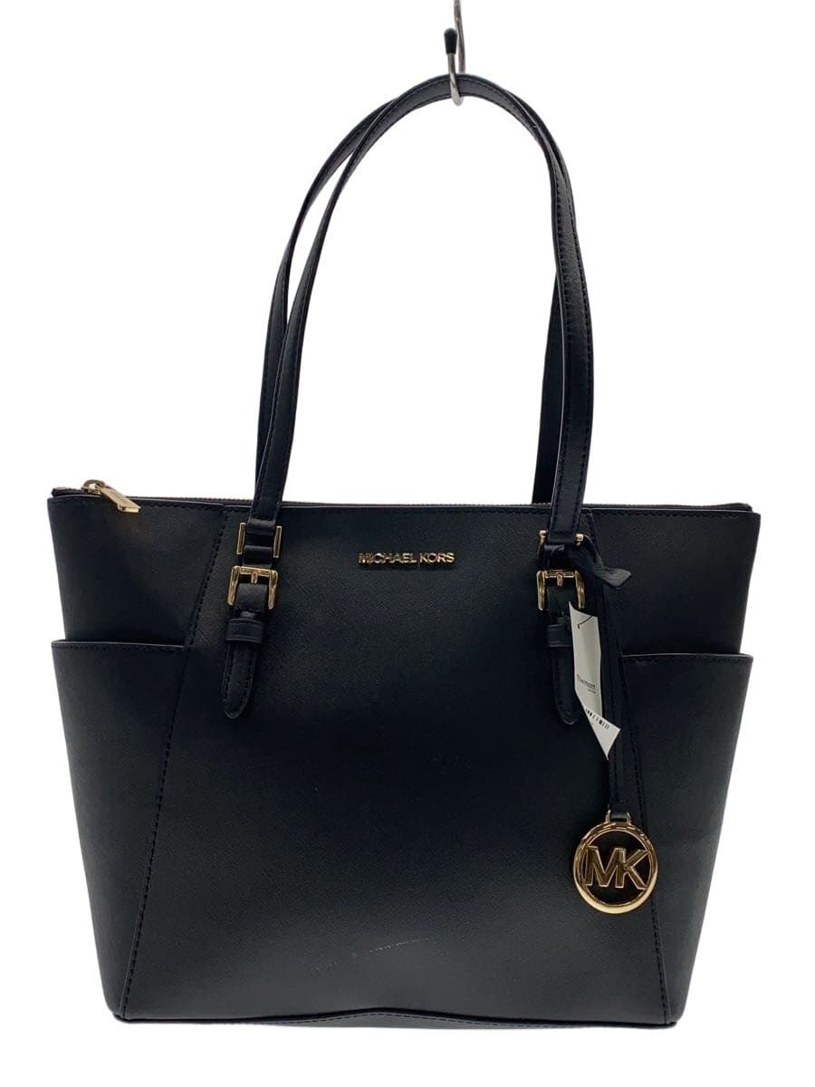 MICHAEL KORS Tote Bag PVC Black Solid DI-2105